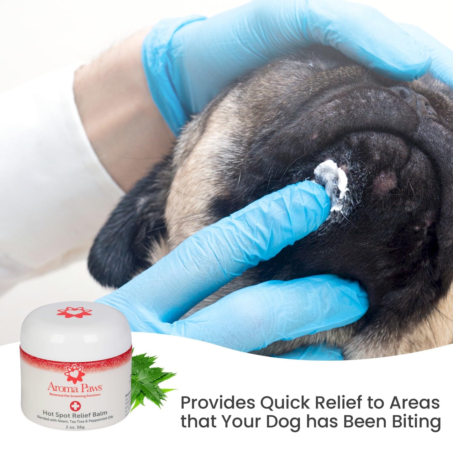 Hot Spot Shampoo & Conditioner 2-in-1 and Hot Spot Relief Balm Kit by Aroma Paws