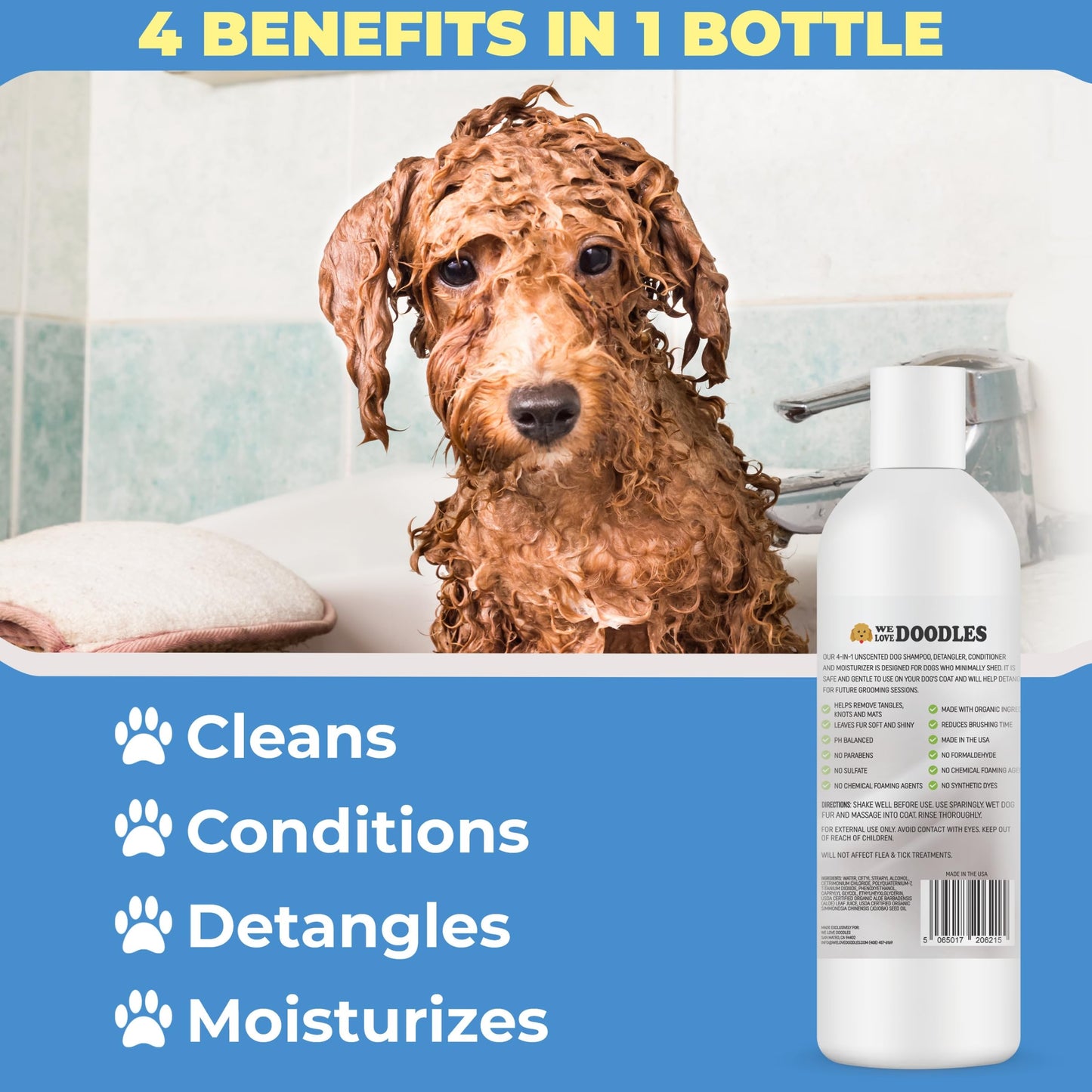 Healthy Breeds Kerry Blue Terrier Hypo-Allergenic Shampoo 8 oz