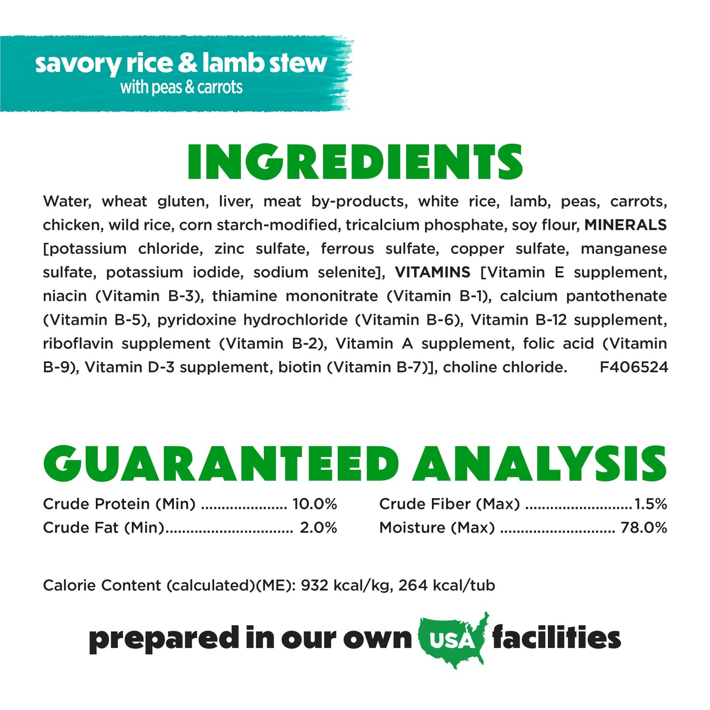 Purina Beneful Prepared Meals Lamb & Rice Stew - (8) 10 oz. Tubs
