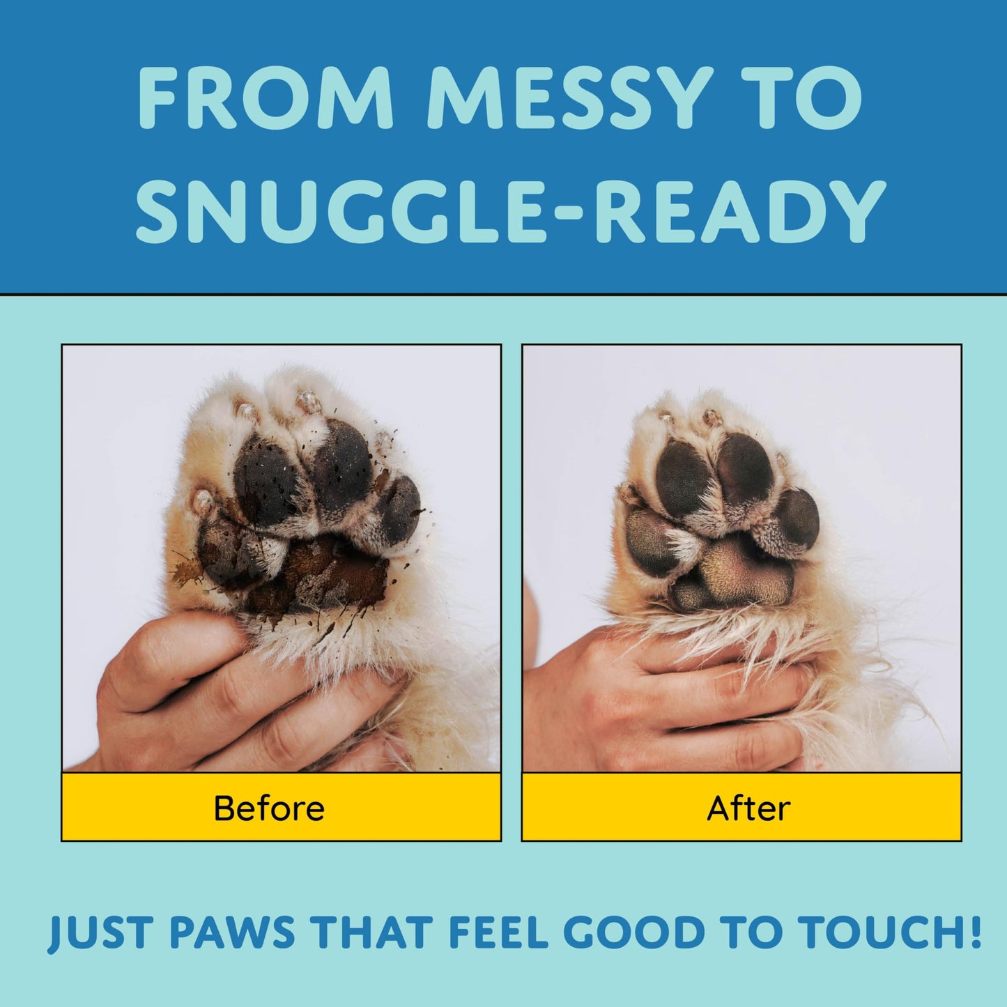 Dog Paw Cleaner Refill Tablets. 4 Natural No-Rinse Tablets Make 4 Bottles. Eco-Conscious Refills for Foaming Paw Wash. Hypoallergenic, Safe & Gentle for Daily Use. 200+ Washes.