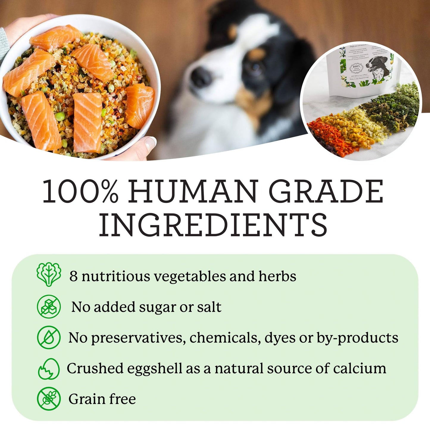 Dr. Harvey’s Veg-to-Bowl Pre-Mix Dog Food, Grain Free for a Whole Food Diet (5 pounds)