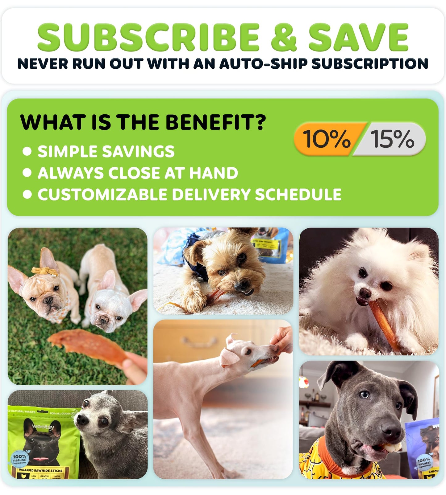 Wootsy Chicken Wrapped Knotted Rawhide Bones - Dental Health Support, Long-Lasting, Grain Free Canine Treats - Low-Calorie & High-Protein Real Chicken Dog Chews, 24 oz