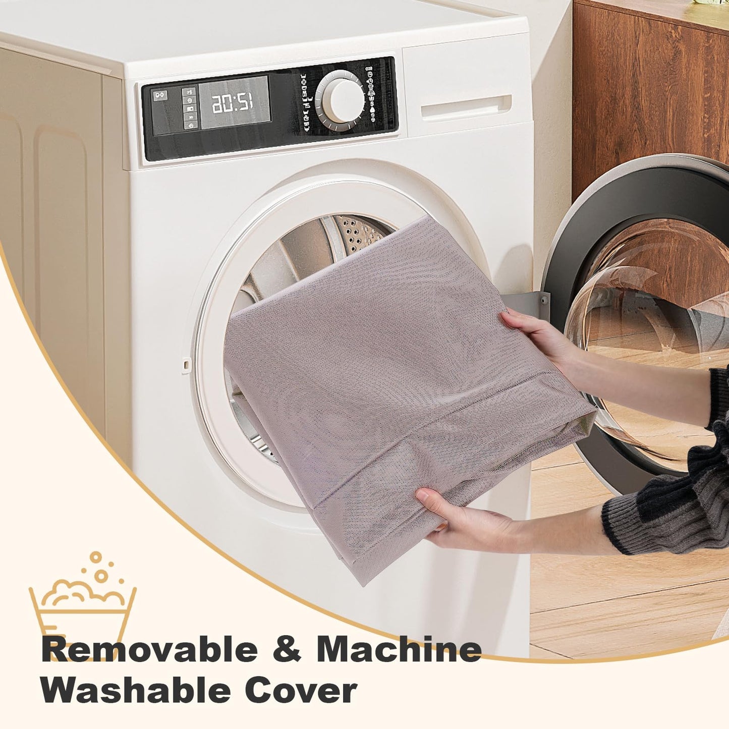 Maihandasi Indestructible Dog Beds for Large Dogs, Orthopedic Memory Foam Pet Bed with Oxford Fabric, Waterproof Outdoor Dog Bed for Kennel with Washable Cover and Non-Slip Bottom, 41''x27'', Green