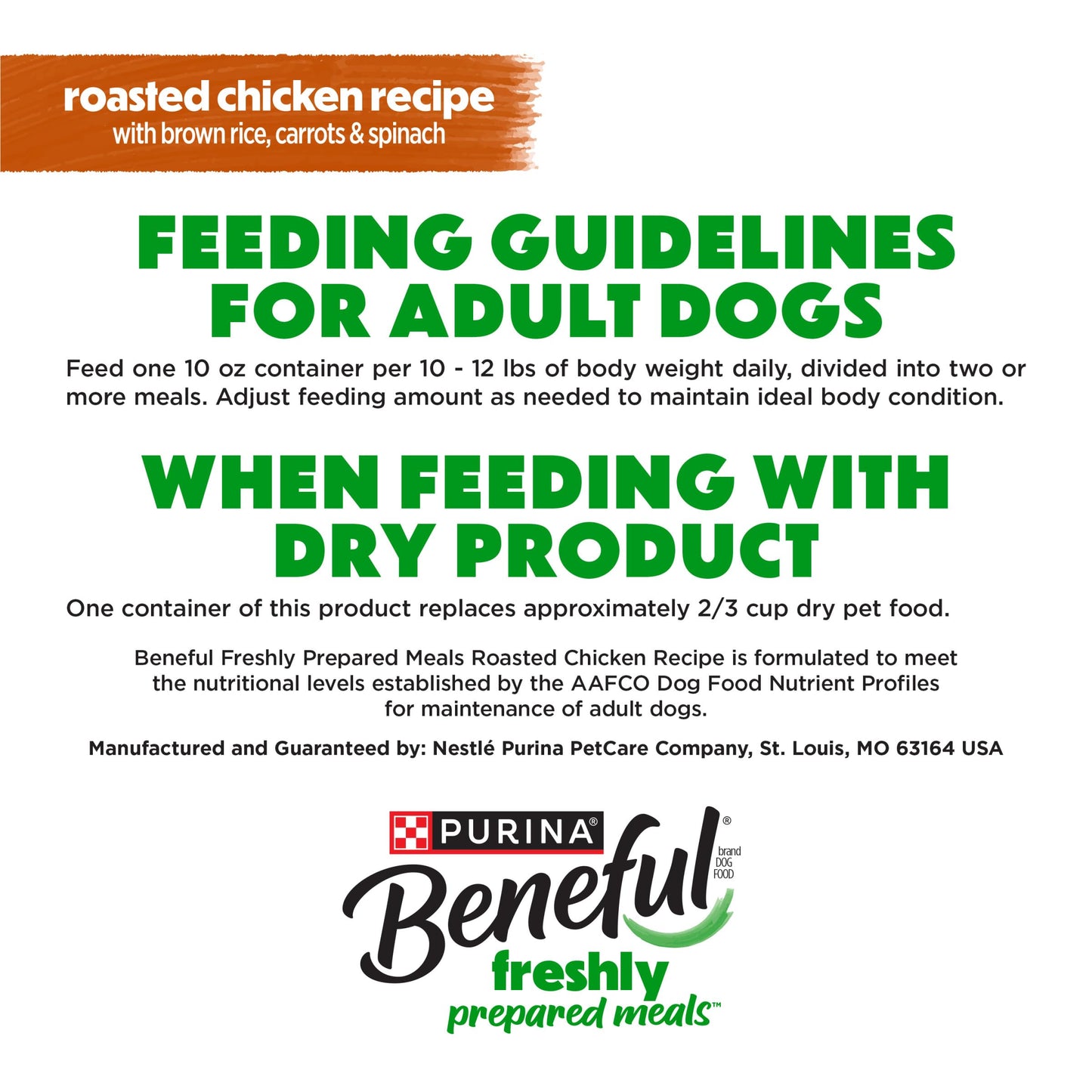 Purina Beneful Gravy Wet Dog Food, Prepared Meals Roasted Chicken Recipe - (8) 10 oz. Tubs