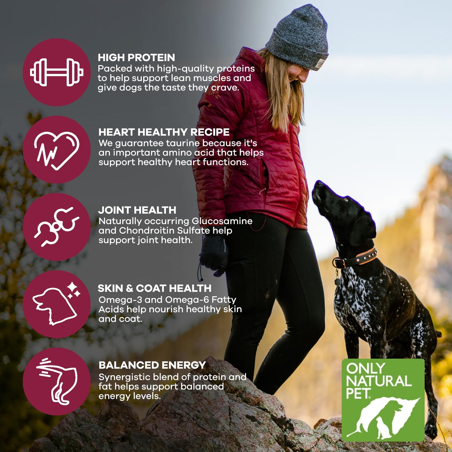 Only Natural Pet - EasyRaw Dehydrated Raw Dog Food Formula, Contains Real Wholesome Nutrition, Low Glycemic, Paleo Friendly, Non-GMO - Chicken & Sweet Potato Flavor - 7 lb Bag (Makes 35 lbs)-C7