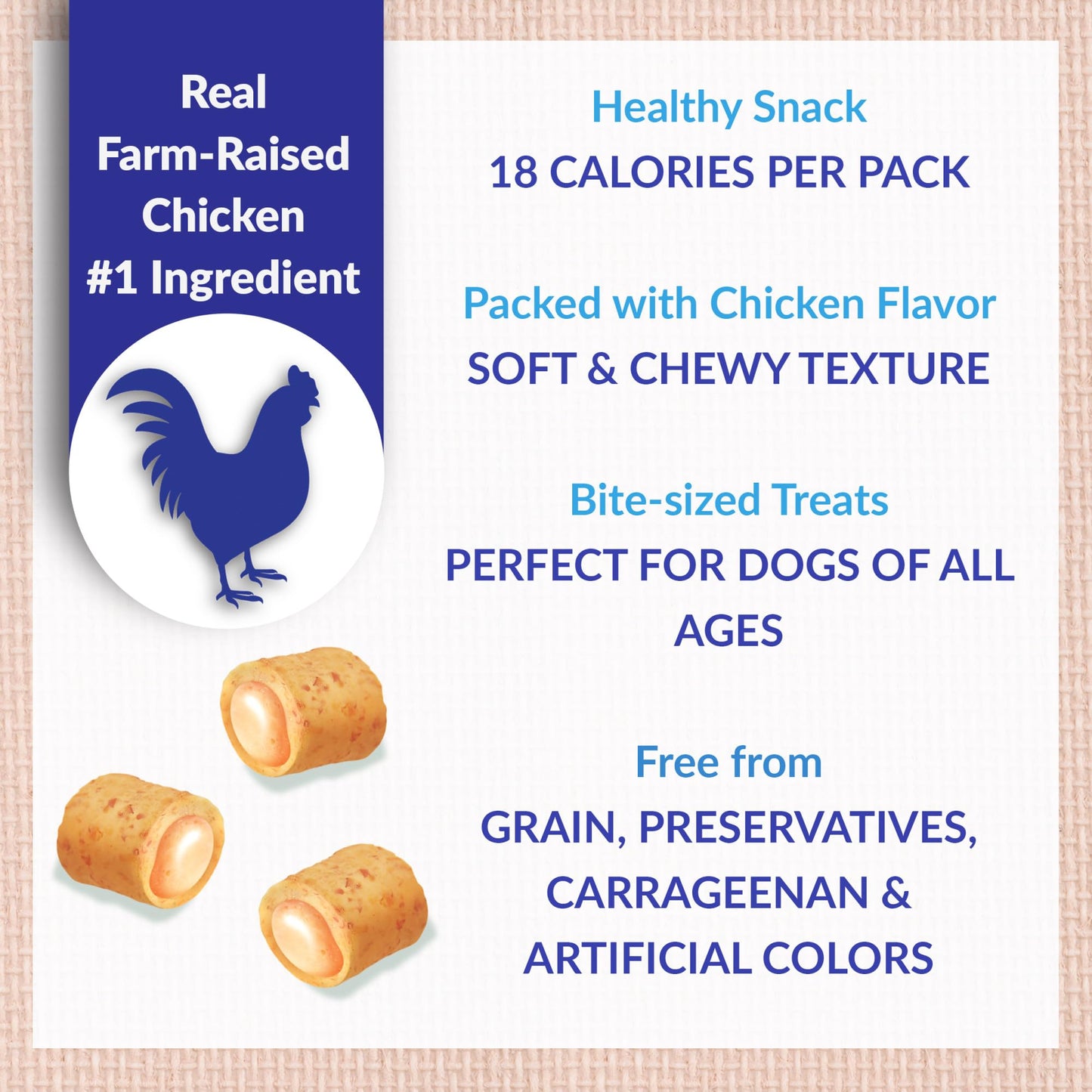 USA Sweet Potato Dog Treats - Grain Free, Peanut Butter Crunchy Sticks are Great Tasting, Promote Positive Dog Gut Health with Natural Anti-Diarrhea Properties, no Preservatives Added