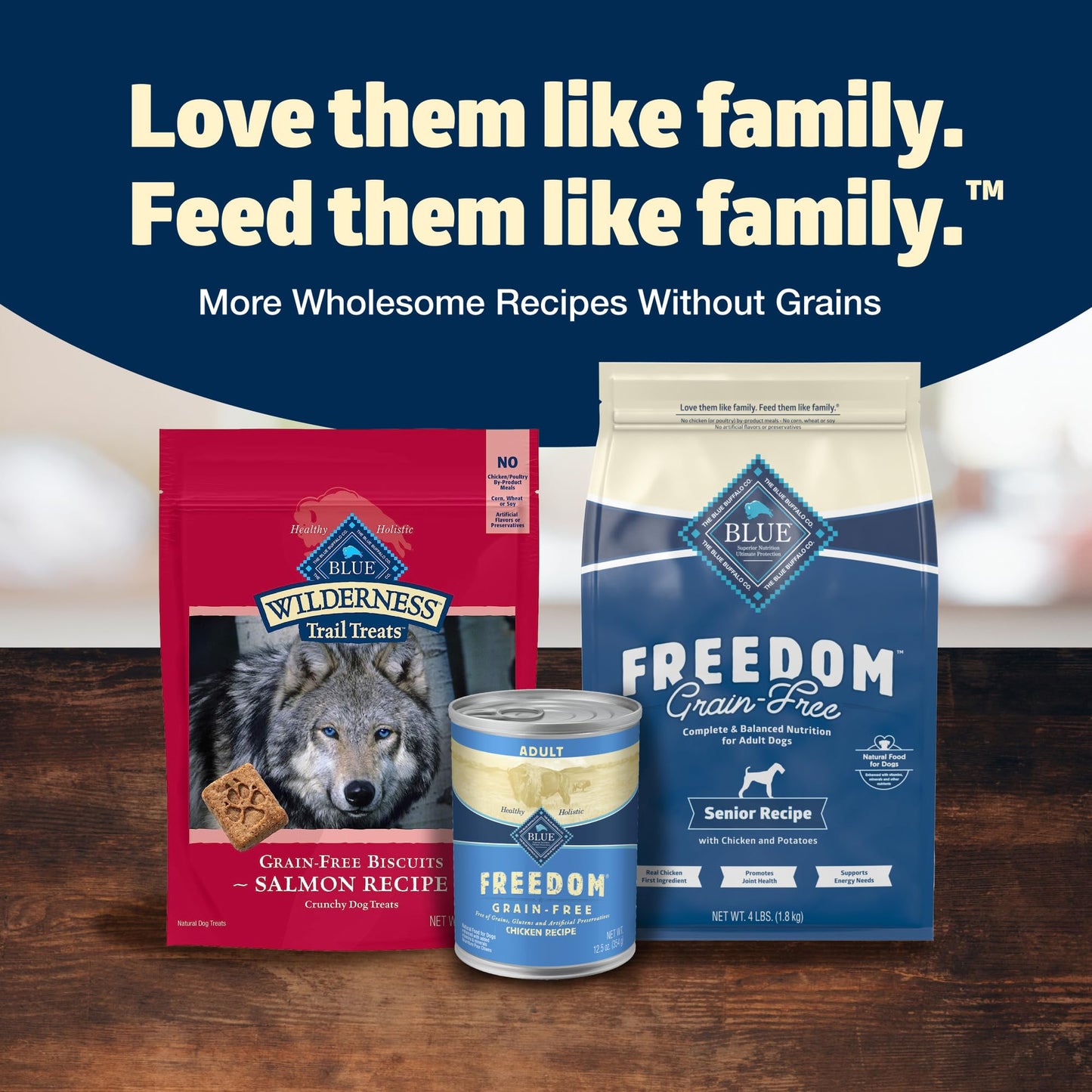 Blue Buffalo Freedom Grain-Free Wet Dog Food, Free of Glutens & Artificial Preservatives, Made with Natural Ingredients, Chicken Recipe, 12.5-oz. Cans (12 Count)