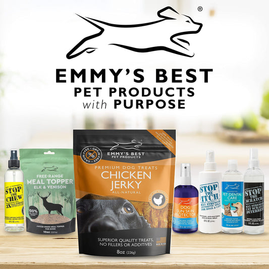 Emmy's Best EBPP Chicken Jerky Dog Treats Made in USA - 100% Natural Jerky Treats Made with Real Chicken - Grilled Chicken Strips for Medium Dogs, Large and Small Dogs