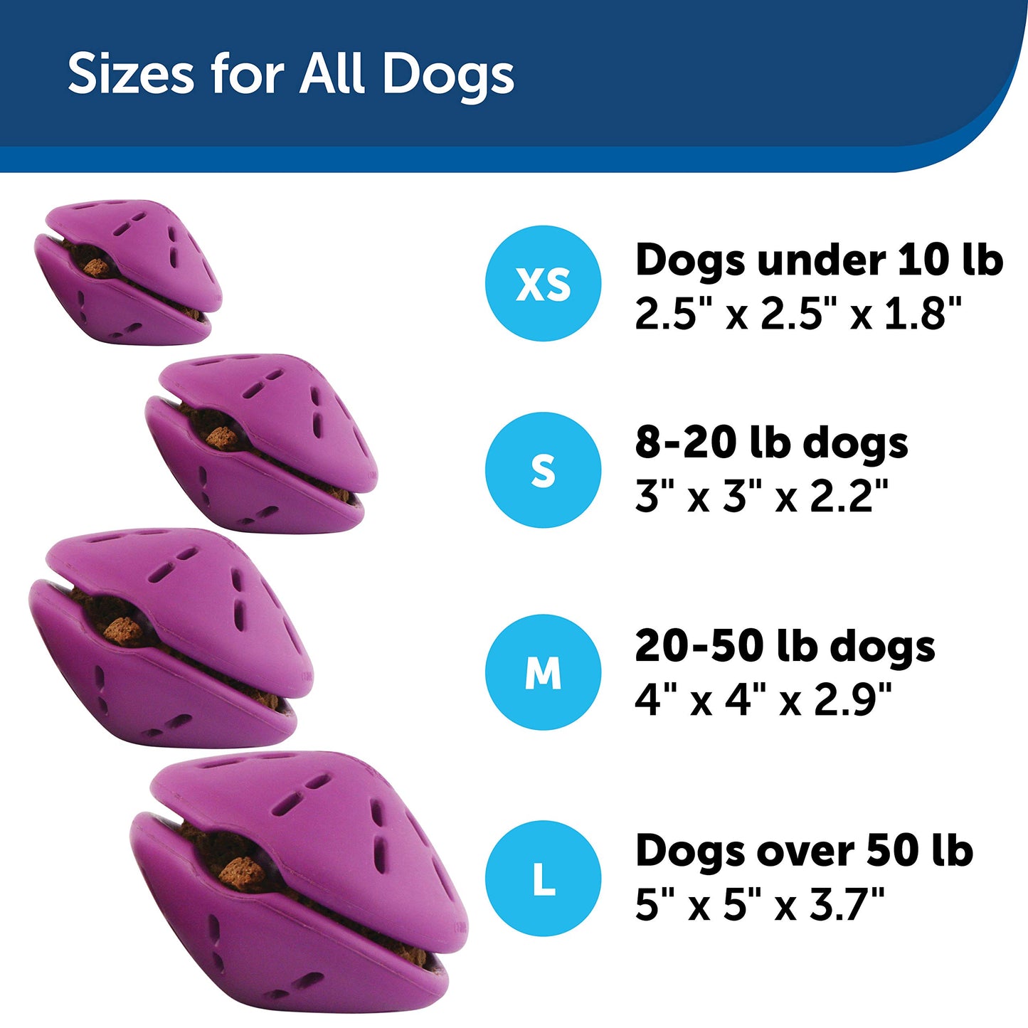 PetSafe Busy Buddy Twist'n Treat - BPA-Free Adjustable Meal Dispenser & Training Toy - Interactive Enrichment for Hard Chewers - Compatible with Hard & Smearable Treats - Helps Clean Teeth - Small