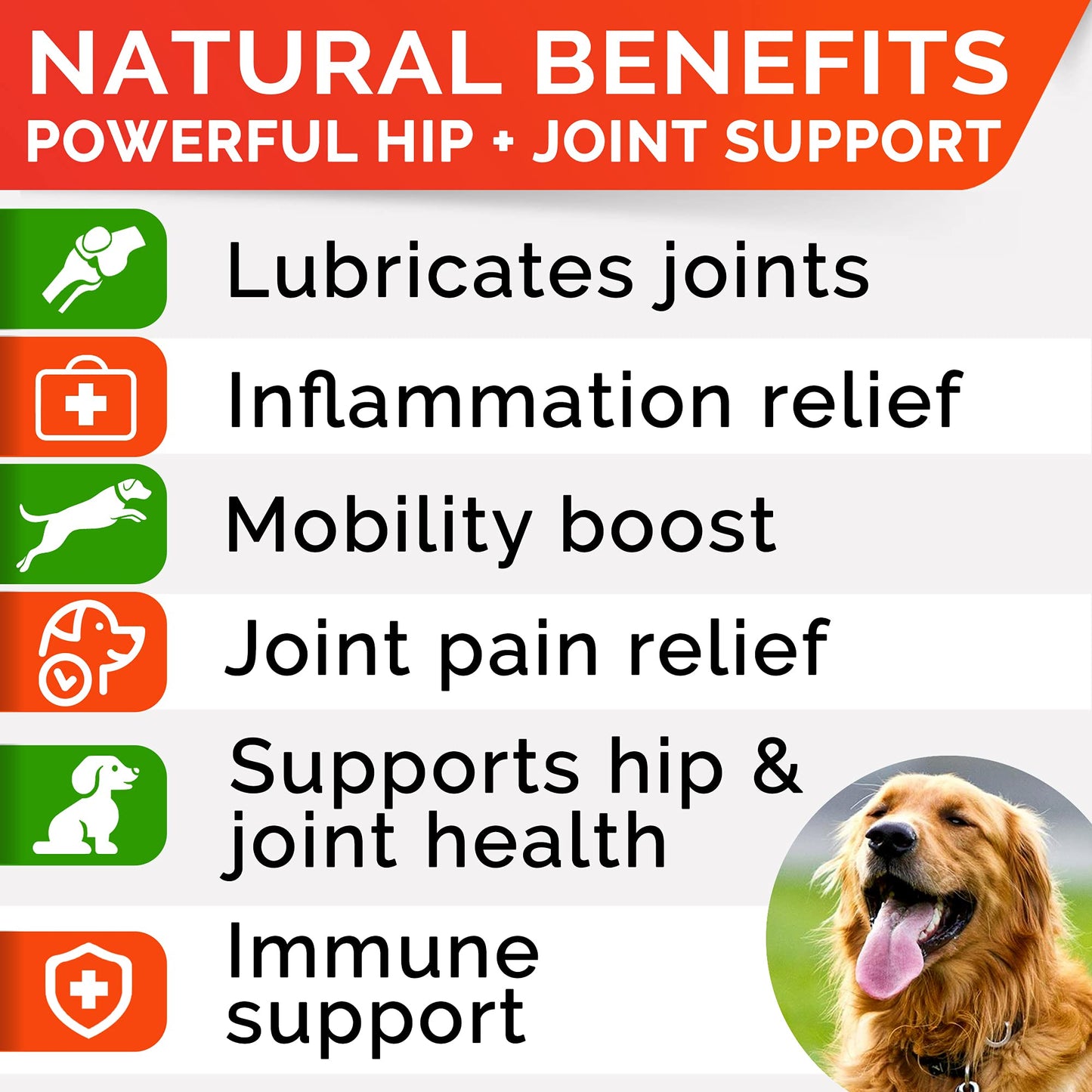 STRELLALAB Hemp Treats + Glucosamine for Dogs - Hip & Joint Supplement - w/Hemp Oil + Protein - Chondroitin, MSM, Turmeric to Improve Mobility & Energy - Natural Joint Pain Relief - Bacon Flavor