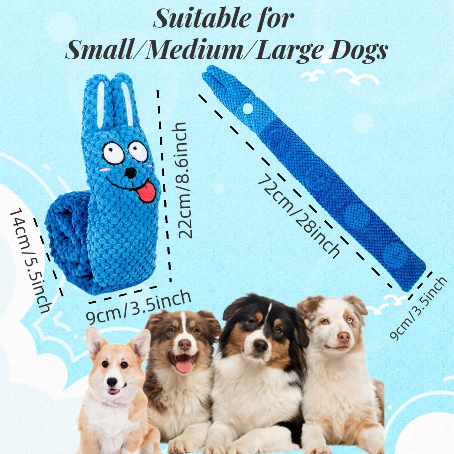 Interactive Dog Toys to Keep Them Busy, Frozen Treat Dog Enrichment Ball Toy for Aggressive Chewers, Puzzle Feeder Toy, Easy-to-Clean, Low-Mess Design for Medium & Large Dogs