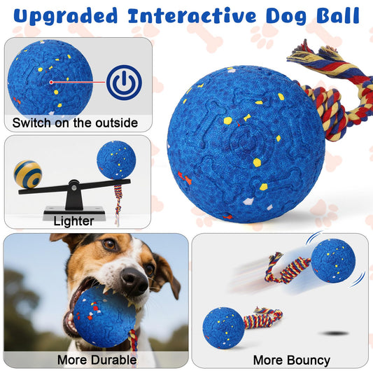 petizer Dog Toys for Aggressive Chewers, Dog Teething Chew Toy, Tough Rubber Nylon Chew Toy,IndestructibleToy for Medium & Large Breeds,Red and Blue Alligator