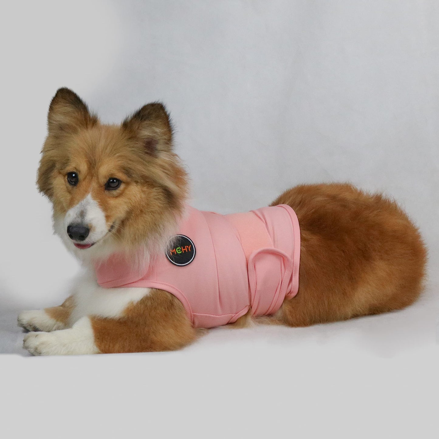 MCHY Dog Anxiety Vest, Anxiety Relief for Dogs, Dog Calming Coat (Pink M)