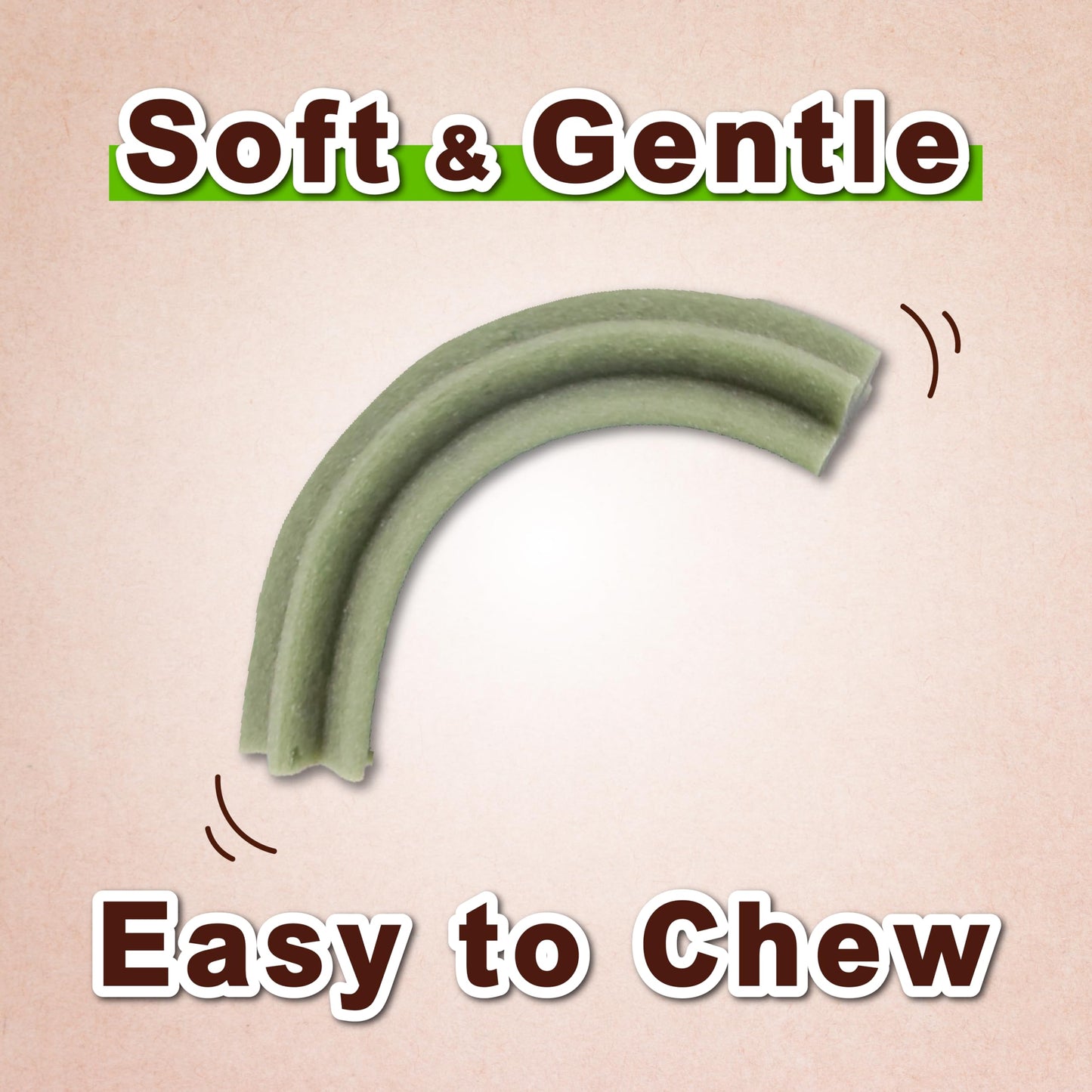 AFreschi Natural Soft Chicken Dental Chews with Chlorophyll 24 oz, Dog Treats, All Natural, Grain-Free, High-Protein, Healthy & Easily Digestible, Soft Texture