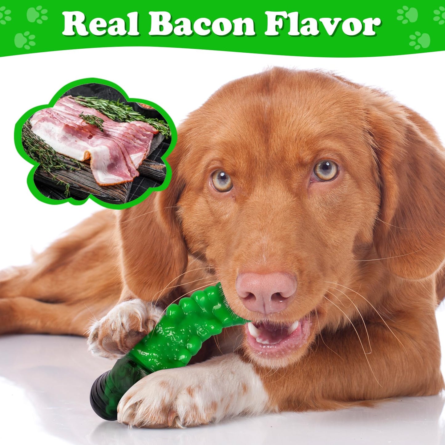 Apasiri Aggressive Chewers Dog Chew Toys: Tough Dog Toys for Aggressive Chewers Large Breed, Indestructible Dog Toy for Aggressive Chewers