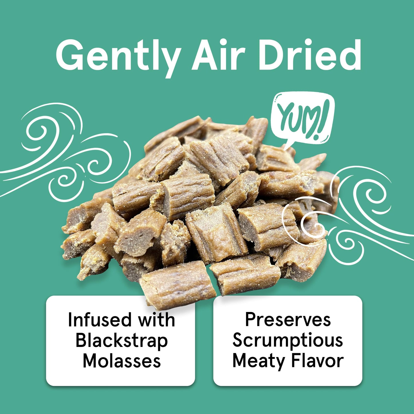 Real Meat Tiny Trainer Bites Dog Treats - 1lb of USA-Made Soft & Chewy Air-Dried Turkey Training Treats for Dogs & Puppies - All-Natural Grain-Free Dog Training Treats With Free-Range Cage-Free Turkey