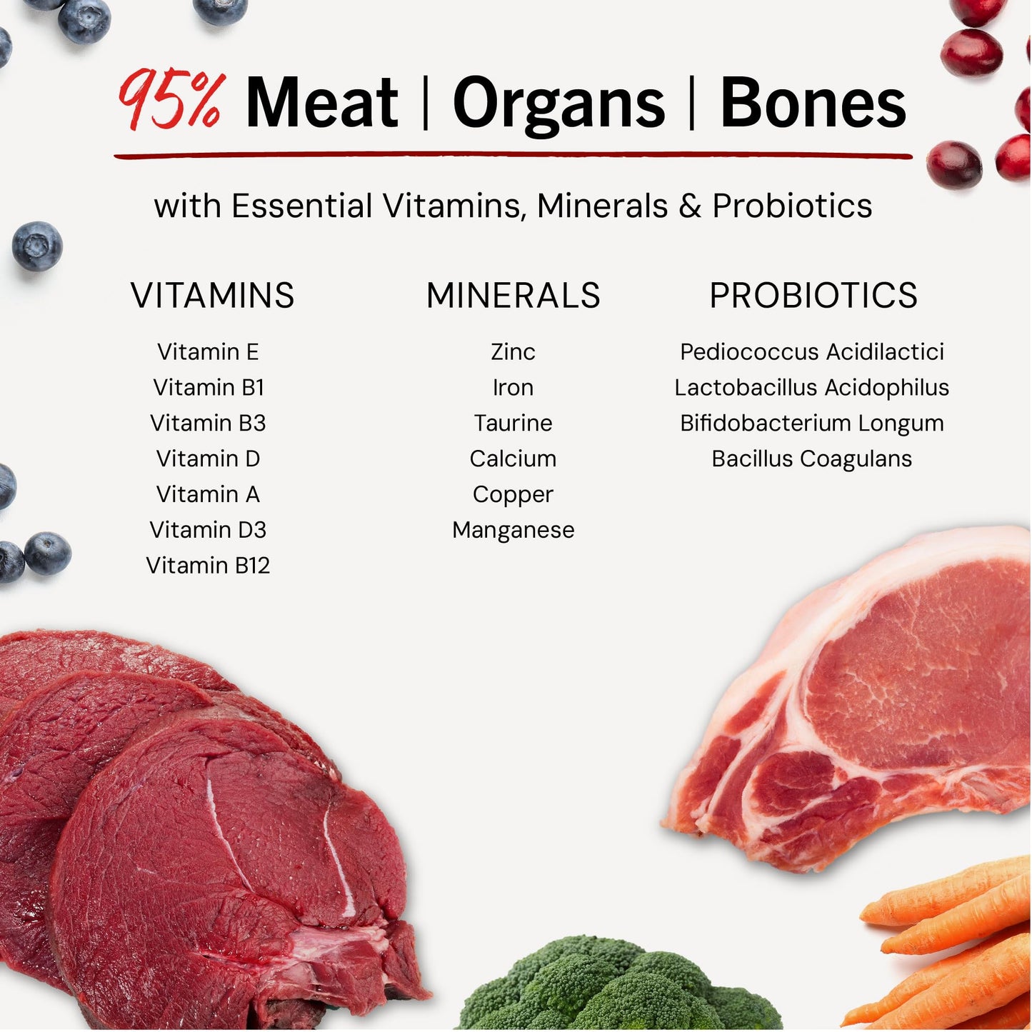 Stella & Chewy's Freeze-Dried Raw Dinner Patties - Venison Blend Recipe - High Protein Grain-Free Puppy & Dog Food - Perfect For Picky Eaters - 5.5 oz