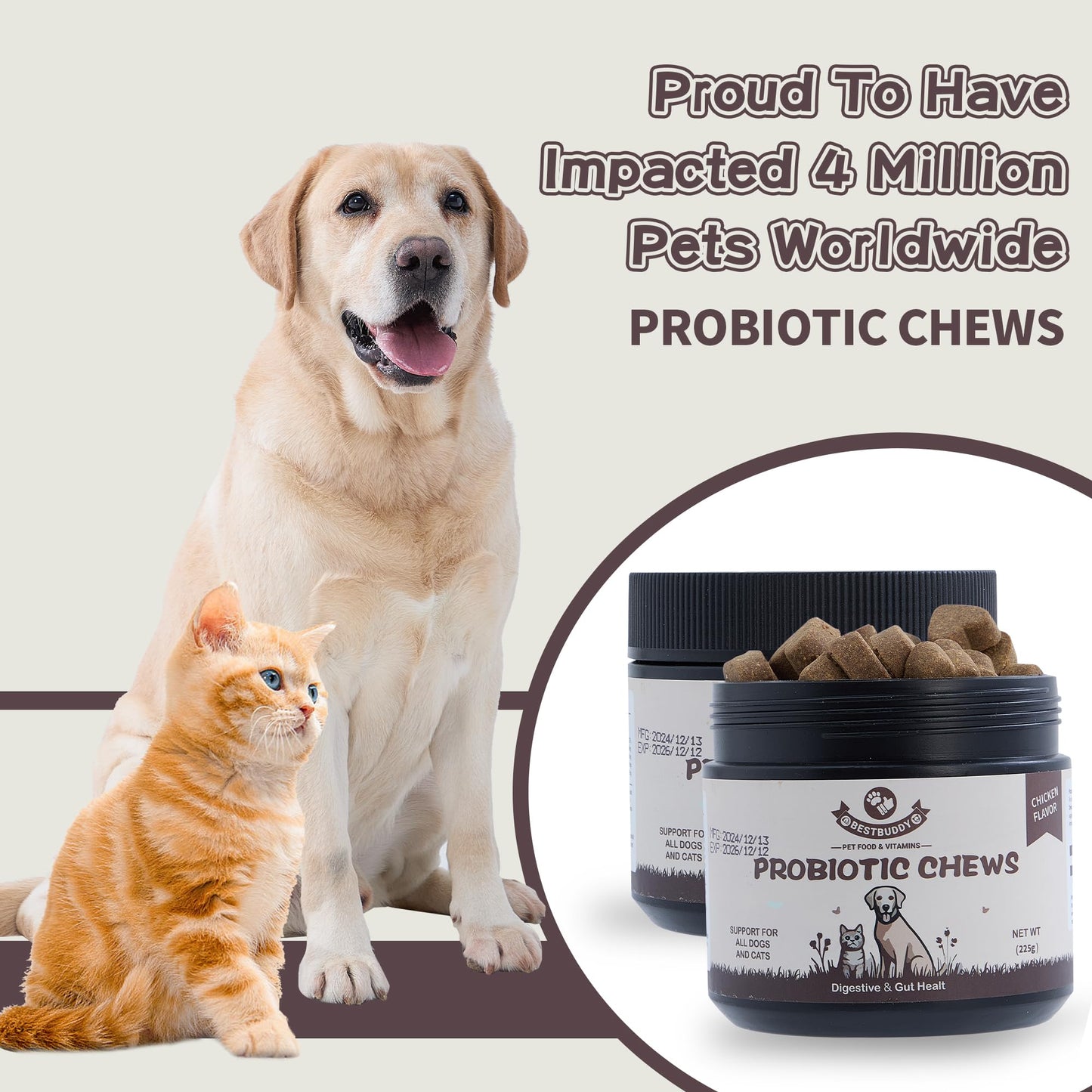 Himalayan Chew Original Yak Cheese Chew, Bacon, 3 Small Sticks, 1.1 oz, Gluten Free, Healthy Treats, Grain & Lactose Free 100% Natural, Long Lasting Chews for s Under 15 lbs