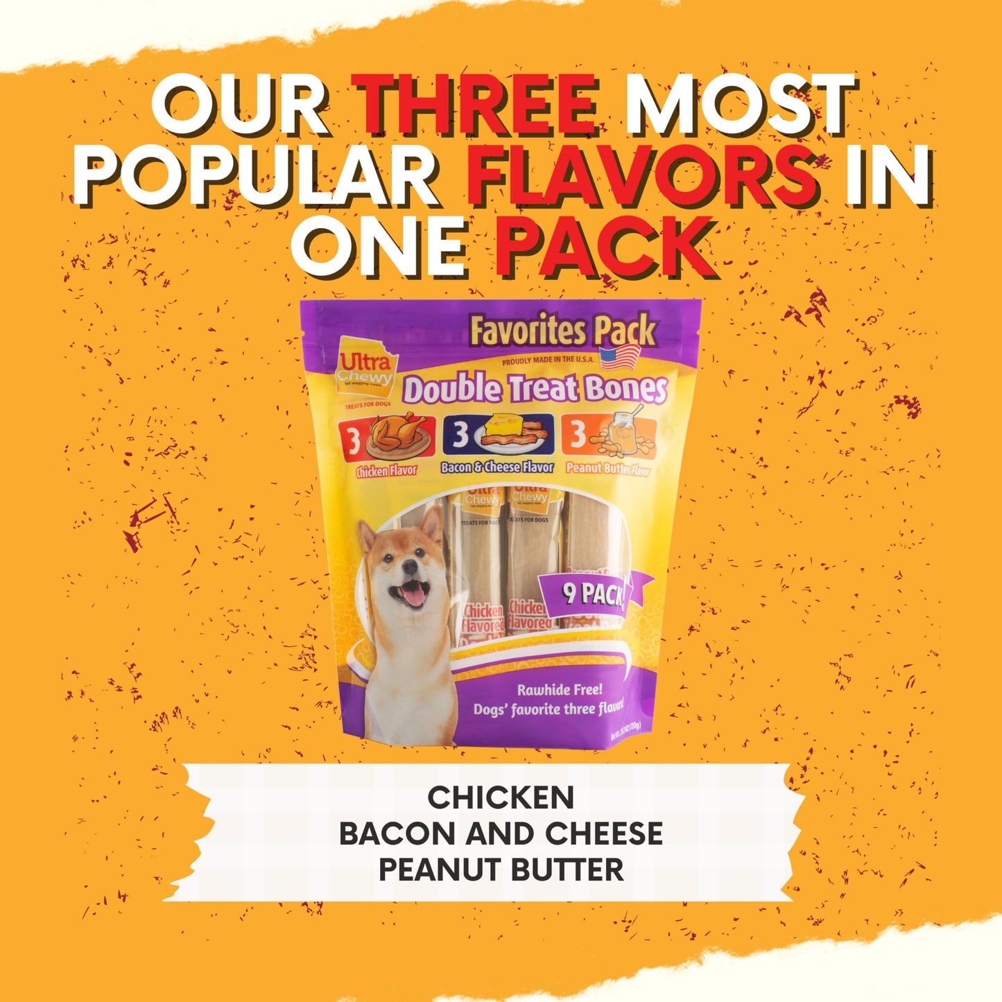 Triumph Grain-Free Jerky Bites Dog Treats Variety Pack, 20 Ounces Each of Lamb and Duck