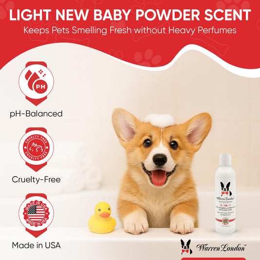 Vet's Best Medicated Oatmeal Shampoo for Dogs, Soothes Dog Dry Skin, Cleans, Moisturizes Dry Flaky Dog Skin and Conditions Skin and Coat, 16 oz
