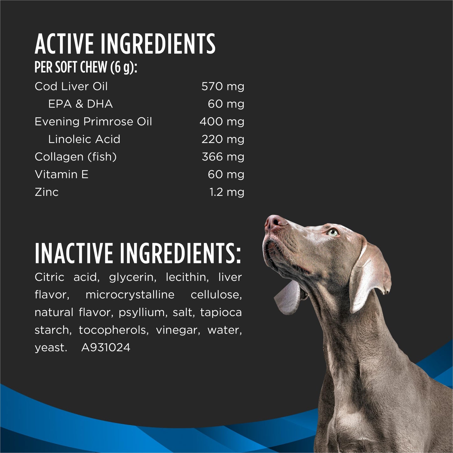 Purina Pro Plan Veterinary Supplements Skin Care Dog Supplements With Omega-3 Fish Oil and EPA and DHA - (Pack of 3) 30 ct. Pouches