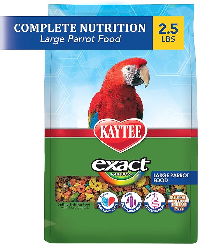 Kaytee Exact Rainbow Large Parrot 2.5lb