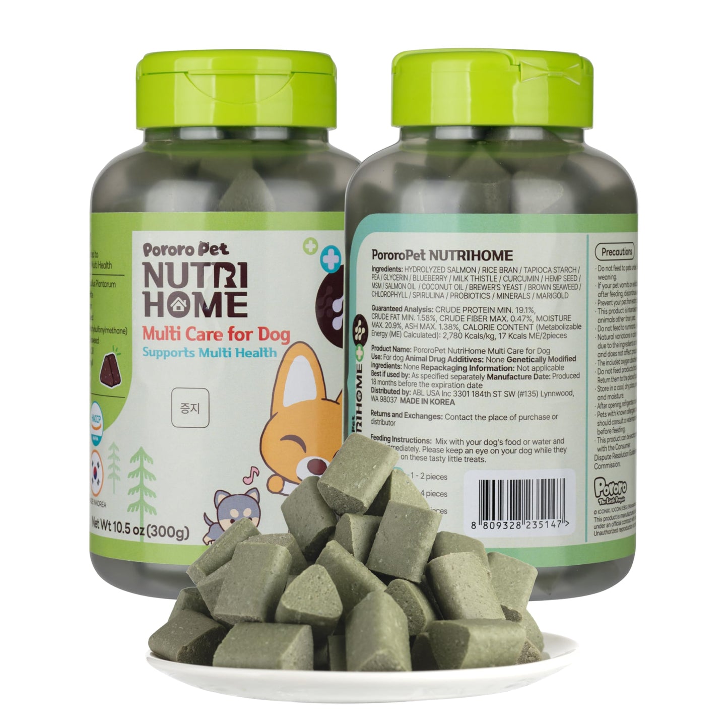 Glucosamine Bacon Flavor + Calming Hemp Treats for Dogs Bundle - Joint Pain Relief + Anxiety Relief - Chondroitin, MSM, Omega-3 + Hemp Oil - Hip & Joint Care + Stress Relief - 240 Soft Chews - US Made