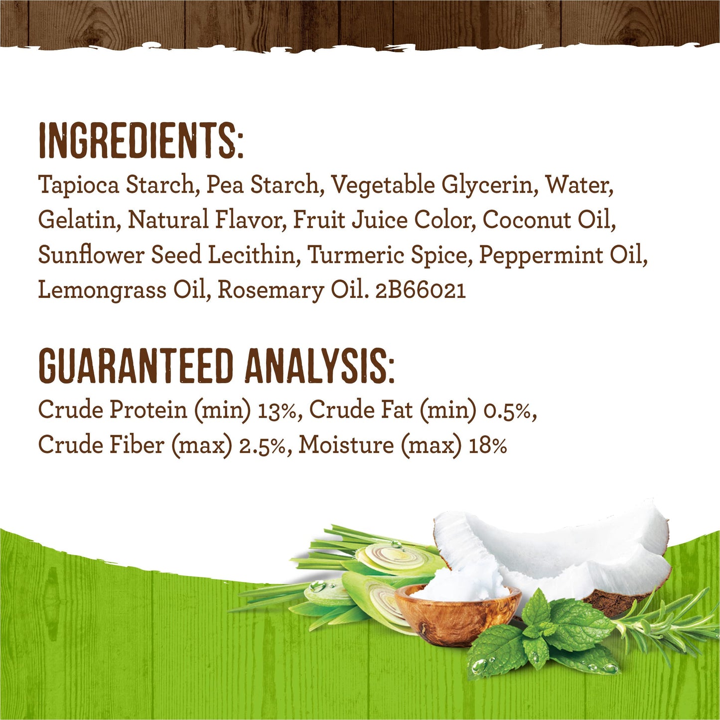 Merrick Fresh Kisses Natural Dental Chews Infused With Coconut And Botanical Oils For Small Dogs 15-25 Lbs - 36 ct. Box