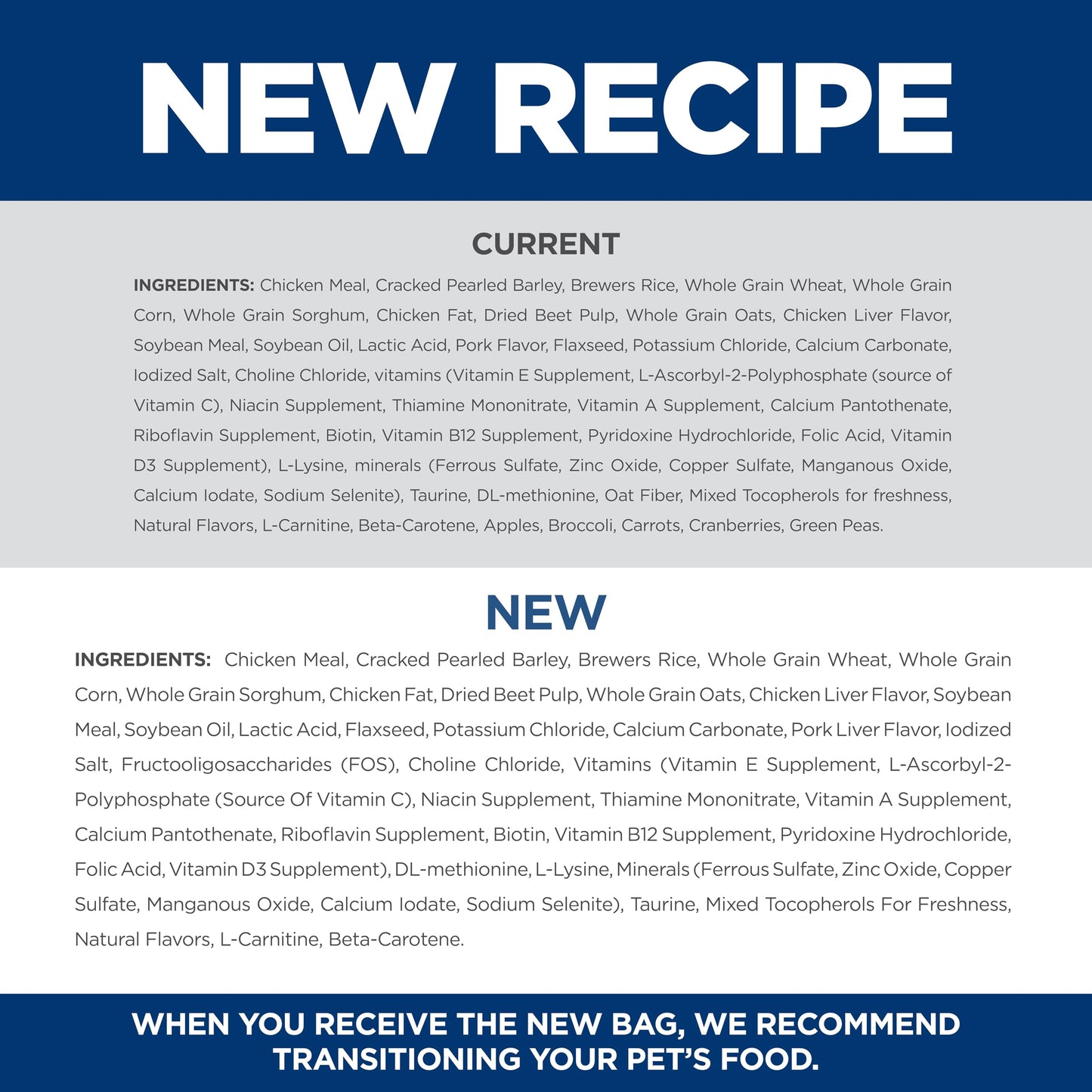 Hill's Science Diet Adult 7+, Senior Adult 7+ Premium Nutrition, Small Kibble, Dry Dog Food, Chicken, Brown Rice, & Barley, 5 lb Bag