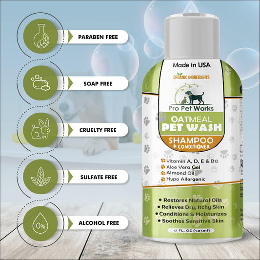 Pet Pull Pet Shampoo for Dogs - Plant-Based Dog Shampoo Cleanser - Dog Wash Pet Supplies for Pets with Lavender and Chamomile Scent - Safe and Gentle Sensitive Skin Dog Shampoo - Made in The USA 16oz