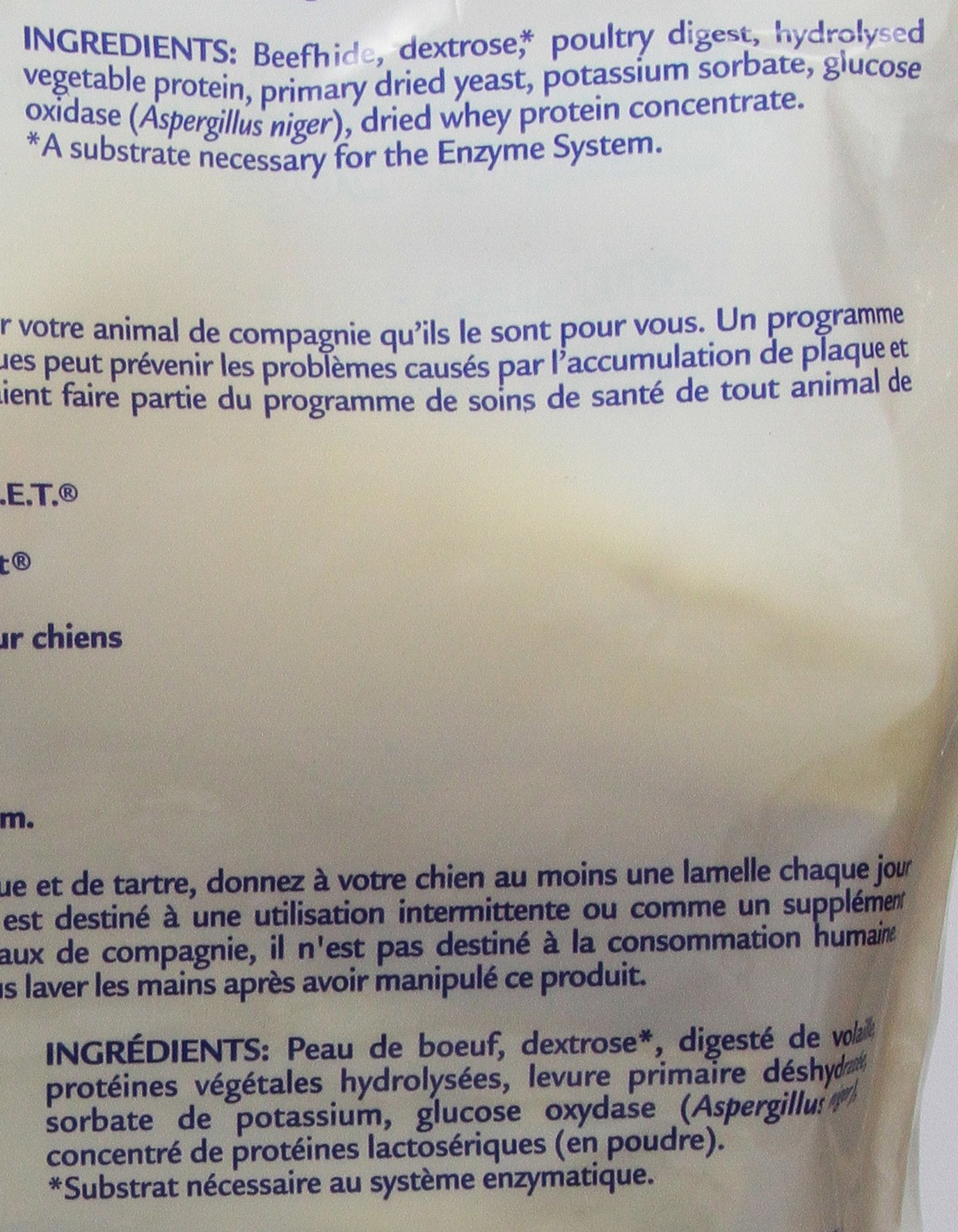 Virbac C.E.T. Enzymatic Oral Hygiene Chews, Large for Dogs over 50 pounds