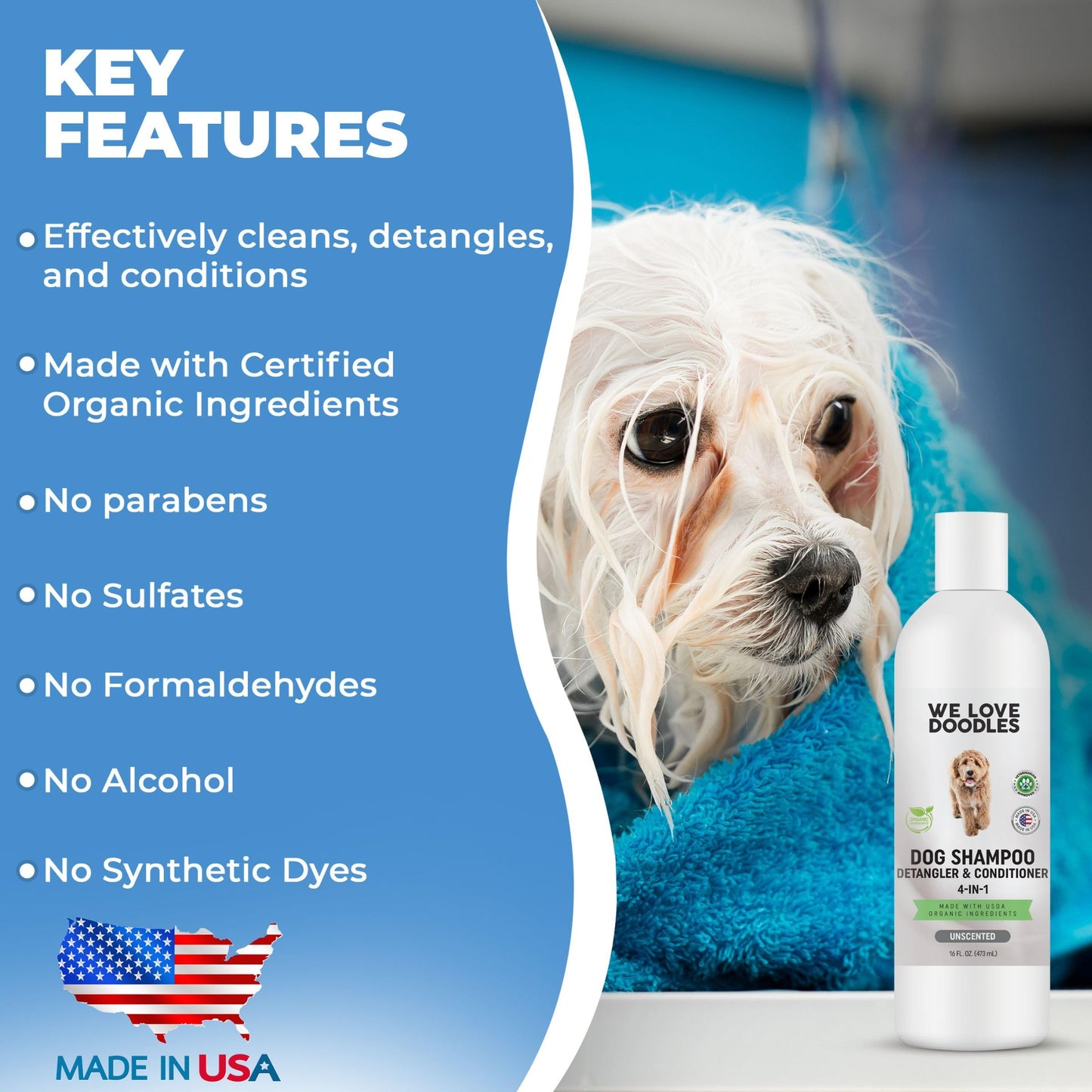 Healthy Breeds Kerry Blue Terrier Hypo-Allergenic Shampoo 8 oz
