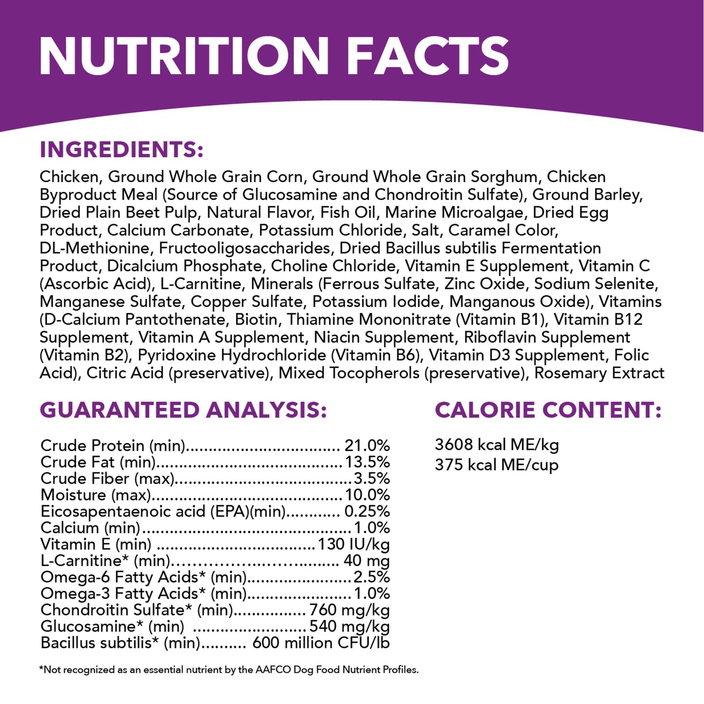 IAMS Advanced Health Mobility Support Chicken and Whole Grain Recipe Adult Dry Dog Food, 13.5 lb. Bag