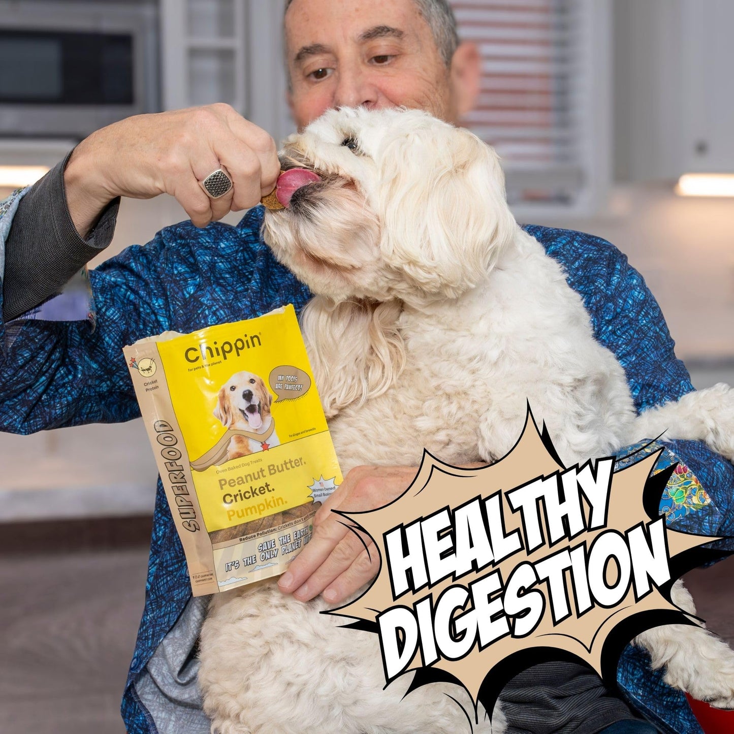 Peanut Butter Dog Treats, Healthy Puppy Treat, Pumpkin, Cricket, Gift for Pet Lovers, Natural Dog Snacks, Hypoallergenic, Gut-Healthy, Medium and Large Dogs, Sustainable Products