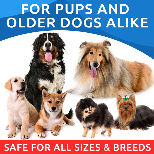 BARK&SPARK Omega 3 for Dogs - 180 Fish Oil Treats for Dog Shedding, Skin Allergy Chews, Itch Relief, Hot Spots Treatment - Joint Health - Skin and Coat Supplement - EPA & DHA Fatty Acids - Salmon Oil