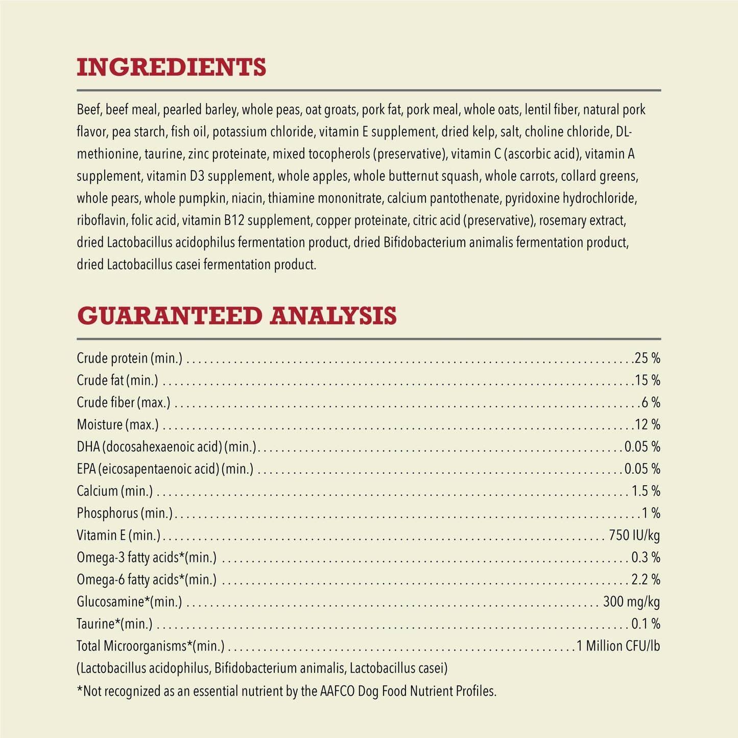 ACANA Classics Dry Dog Food Beef and Barley Recipe 22.5lb Bag