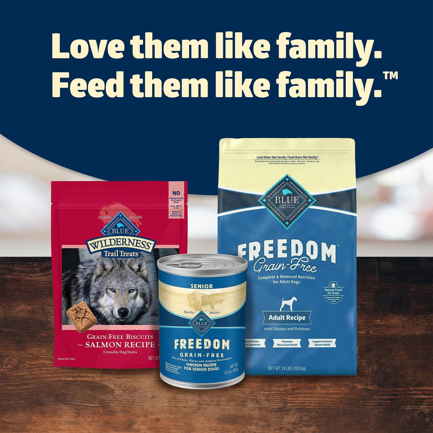 Blue Buffalo Freedom Grain-Free Senior Wet Dog Food, Free of Glutens & Artificial Preservatives, Made With Natural Ingredients, Chicken Recipe, 12.5-oz. Cans (12 Count)