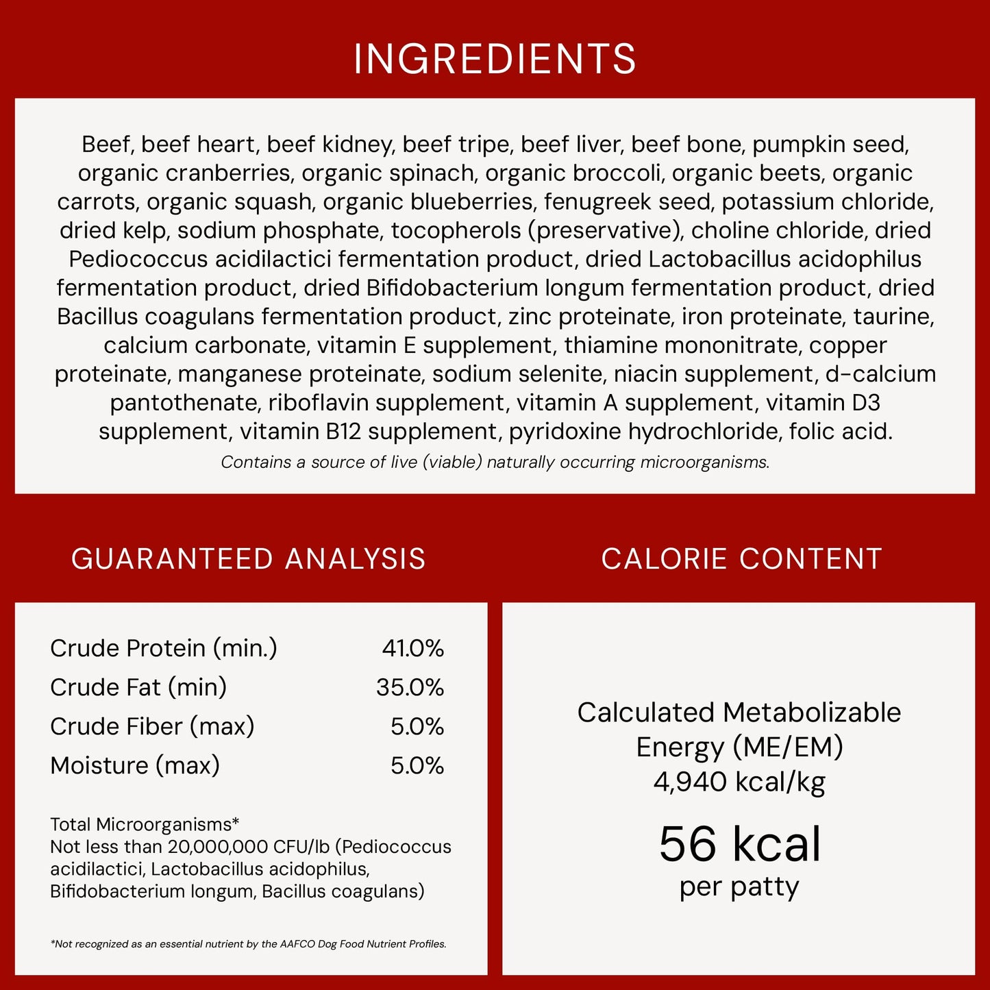 Stella & Chewy's Freeze-Dried Raw Dinner Patties - Beef Recipe - High Protein Grain-Free Puppy & Dog Food - Perfect For Picky Eaters - 5.5 oz