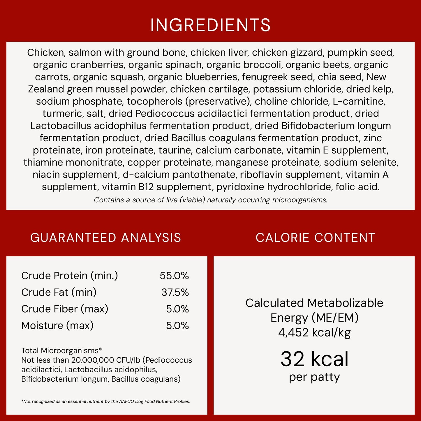 Stella & Chewy's Freeze Dried Raw Dinner Patties – Crafted for Puppies – Grain Free, Protein Rich Perfectly Puppy Chicken & Salmon Recipe – 5.5 oz Bag