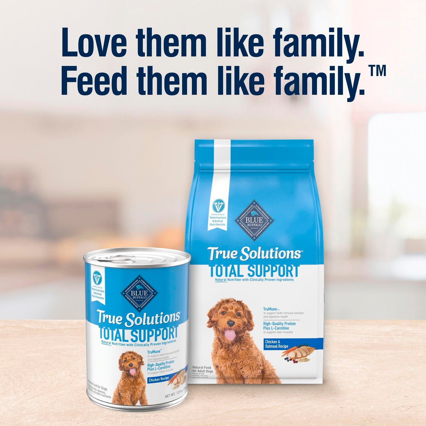 Blue Buffalo True Solutions Total Support Wet Dog Food for Adult Dogs, Made with Natural Ingredients, Chicken, 12.5-oz. Cans (12 Count)