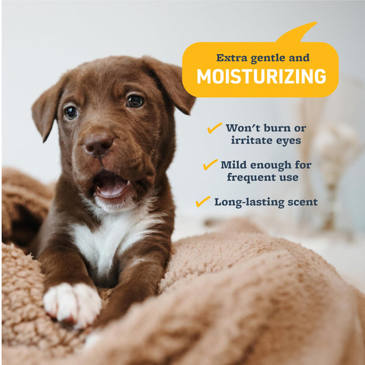 Veterinary Formula Smart Coat Complex Puppy Love Extra Gentle Tearless Shampoo, 128 Fl oz / 1 Gallon – for Pups Over 6 Weeks – with Fresh Scent, Long-Lasting Clean – Won't Dry Out Delicate Skin