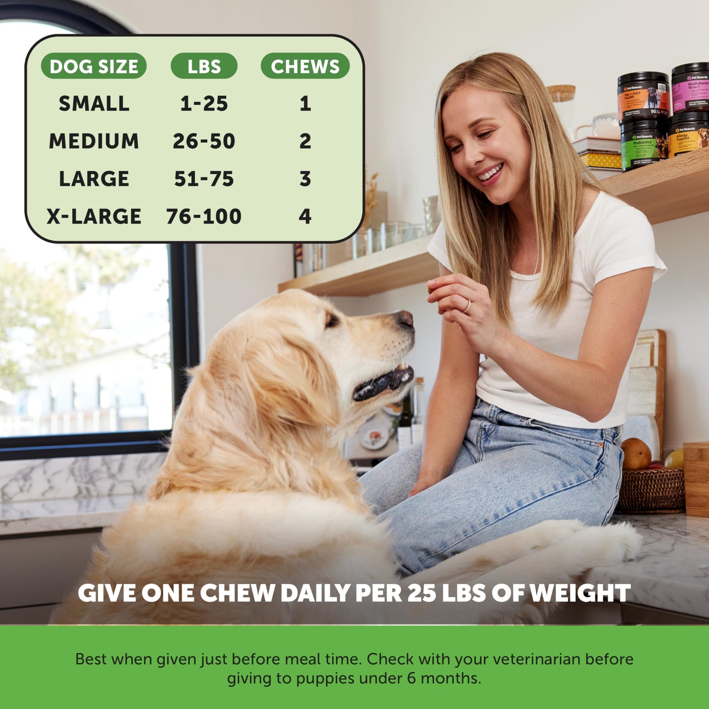 Digestive Probiotics for Dogs + 10 in 1 Multivitamin Soft Chew Supplement Bundle - Dog Vitamins - Probiotics, Pumpkin, Digestive Enzyme for Dogs, Dog Vitamins for Overall Health