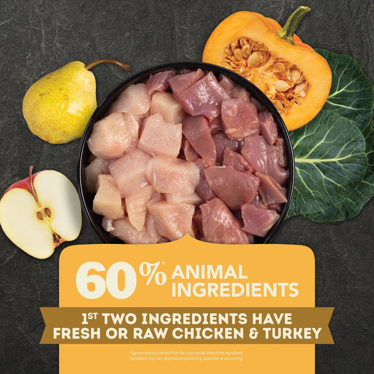 ACANA Grain Free Dry Dog Food Free Run Poultry Recipe 13lb Bag