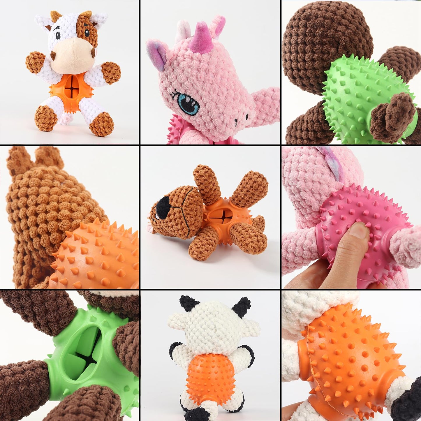 Micuensdl Large Sloth Squeaky Dog Toy, Durable Dog Toy for Aggressive Chewers, Best Gift Funny Interactive Stuffed Chew Toy for Large Medium & Small Dogs