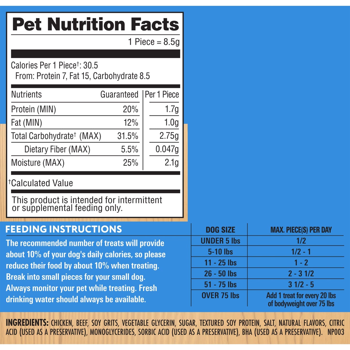 Milo's Kitchen Chicken Meatballs Dog Treats, 18-Ounce