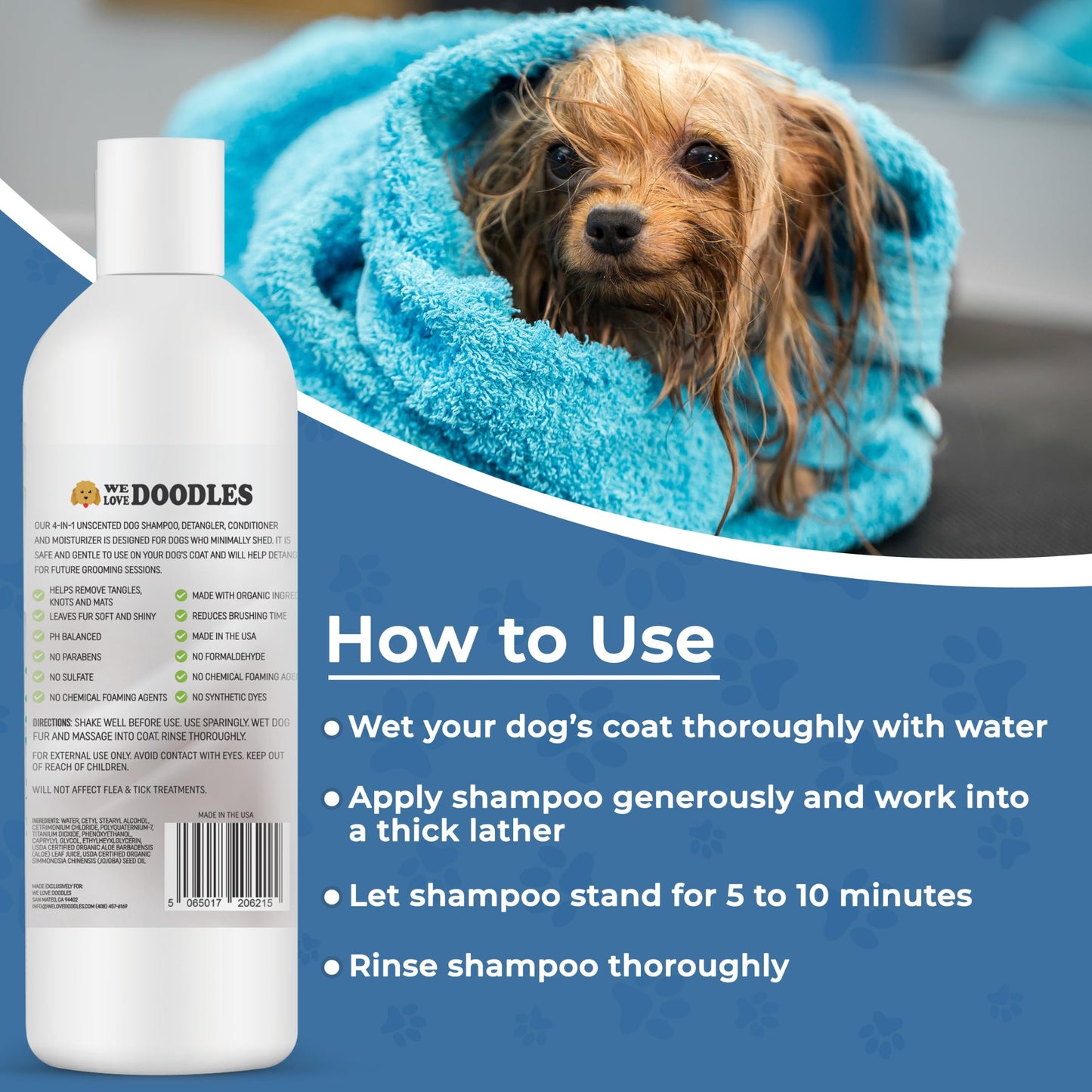 Healthy Breeds Kerry Blue Terrier Hypo-Allergenic Shampoo 8 oz