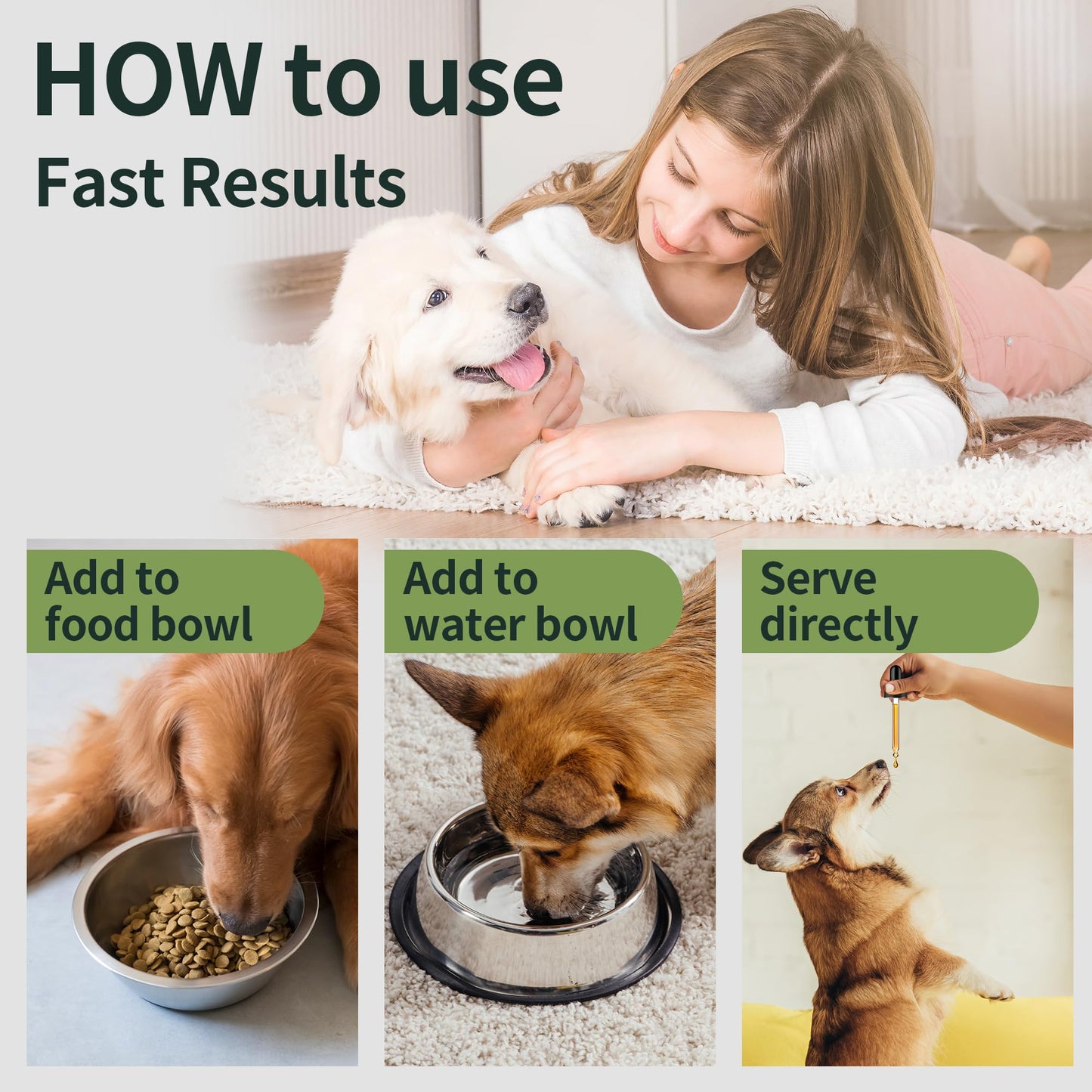 FUZZYCARE Hemp Oil for Dogs & Cats, Anxiety & Stress Relief Drops with Omega 3-6-9,Hemp Oil Helps with Pain, Stress, Sleep, Arthritis, Seizures Support, Calming Pet Supplement for Small & Large Pets