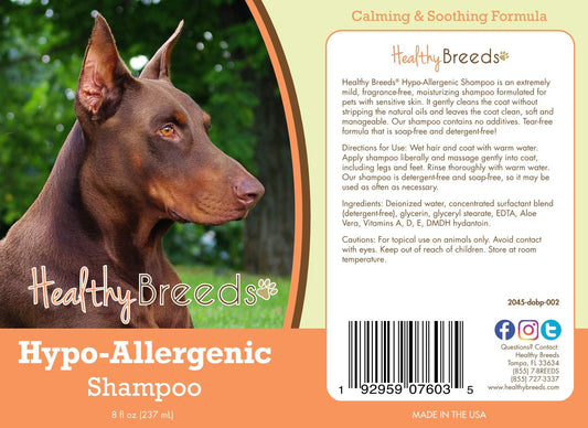 Healthy Breeds Doberman Pinscher Hypo-Allergenic Shampoo 8 oz