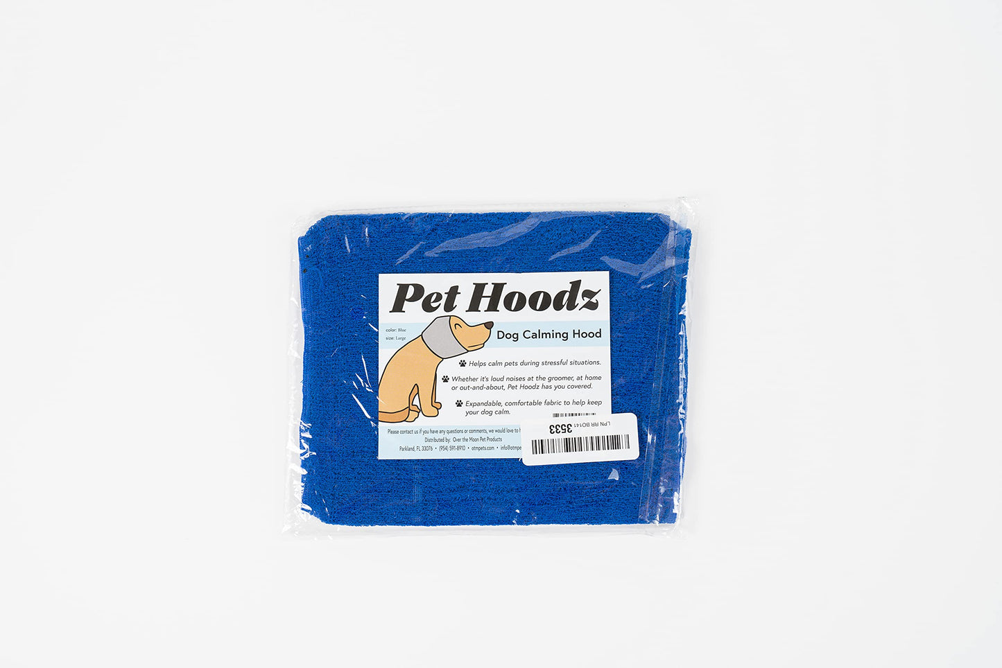 Pet Hoodz for Dogs-Anxiety, Grooming, Ear Muffs, Ear Protection, Calming Hood, Ear Compression, Pet Hoodie, Hoodie, Ear Wrap