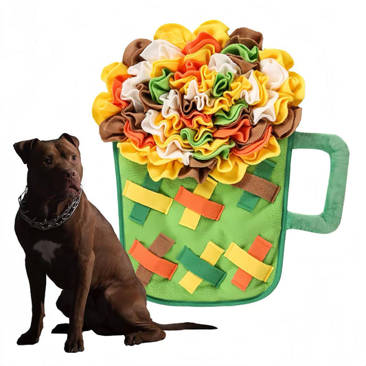 Snuffle Mat for Dogs, Dog Brain Stimulation Toys, Snuffle Mat For Dogs Large/Medium/Small Breeds, 20.47“x18.11" Non-Slip/Portable/Durable Enrichment Toys For Dog, Interactive Feed Game for Boredom